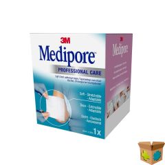 MEDIPORE 3M VERB ELAST ADH ROL 10CMX10M 1 2991P-2