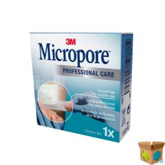 MICROPORE 3M TAPE 12,5MMX5M ROL 1 1530P-0S