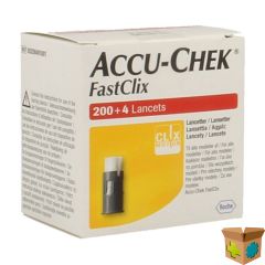 ACCU CHEK MOBILE FASTCLIX LANCET 34X6 5208491001