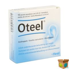 OTEEL OORDRUPPELS FIOL 10X0,45ML HEEL