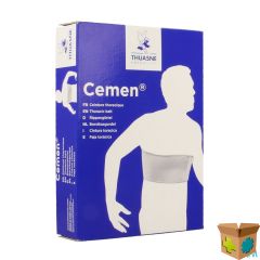 CEMEN GORDEL BORSTKAS MAN WIT T3