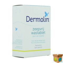 DERMOLIN ZEEPVRIJ WASTABLET N/PARF NF 100G