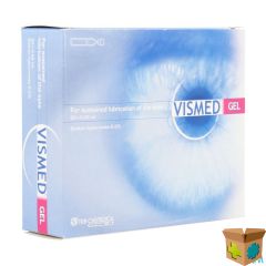 VISMED GEL BEVOCHTIGEN OGEN 0,3% FL 20 X 0,45ML