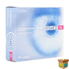 VISMED GEL BEVOCHTIGEN OGEN 0,3% FL 20 X 0,45ML