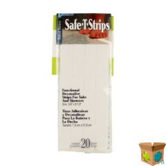VEILIGHEIDSSTRIPS BAD-BADKAMER 21,6X1,9CM 20