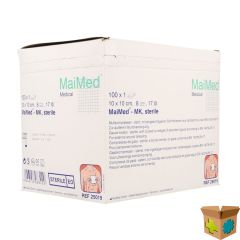 MAIMED 10X10CM KOMPRES STERIEL 100