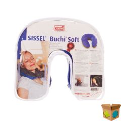 SISSEL BUCHI SOFT BLAUW/GRIJS NEKKUSSEN U-VORM