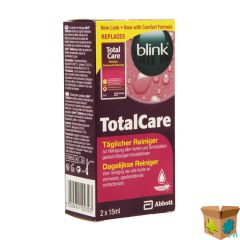 BLINK TOTALCARE DAGELIJKSE REINIGER 2X15ML