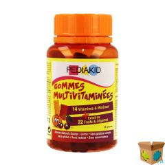 PEDIAKID GUMMIES MULTIVITAMINES 60