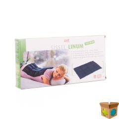 SISSEL LINUM WARMTEKUSSEN MET LIJNZAAD 30X45CM
