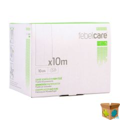 FEBELCARE MED5 FIXATIEPLEIST. N/WOVEN 10CM 10M 1