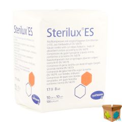STERILUX ES KP N/ST 8PL 10,0X10,0CM 100 4188045