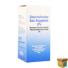 ZUURSTOFWATER 3% QUALIPHAR 125ML