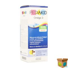 PEDIAKID OMEGA-3 SOL BUV FL 125ML