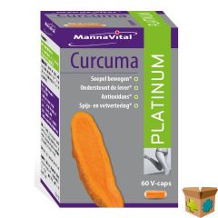 MANNAVITAL CURCUMA PLATINUM V-CAPS 60