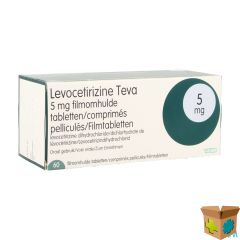 LEVOCETIRIZINE TEVA 5MG FILMOMH TABL 60 X 5MG