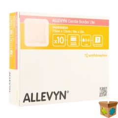 ALLEVYN GENTLE BORDER LITE 7,5X 7,5CM 10 66800834