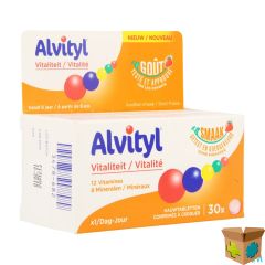 ALVITYL VITALITEIT KAUWTABL 30