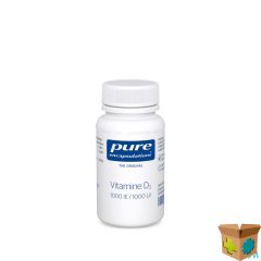 PURE ENCAPSULATIONS VITAMINE D3 1000IE CAPS 60