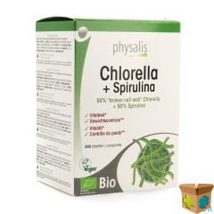 PHYSALIS CHLORELLA + SPIRULINA BIO COMP 200