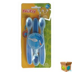 NUBY CL LEPEL WARMTEGEVOELIG ZACHT +3M ROZE
