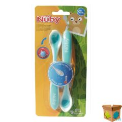 NUBY LEPEL WARMTEGEVOELIG +4M 2