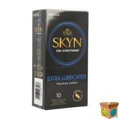 MANIX SKYN EXTRA LUBRICATED CONDOMS 10