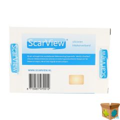 SCARVIEW ELASTIC SILICONE 5,0X 7,5CM 2 SCARV01