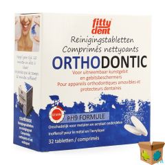 FITTYDENT ORTHODONTIC REINIGING BRUISTABL 32