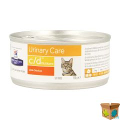 HILLS PRESCRIP.DIET FELINE CD MINCED 156G 605641