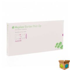 MEPILEX BORDER POST-OP VERB 10X30CM 5 496605