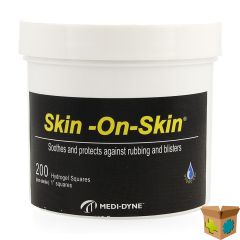 SKIN ON SKIN SQUARES 2,5CMX2,5CM 200