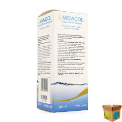 MOVICOL VLOEIBAAR SINAASAPPELSM CONC DRANK 500 ML