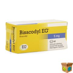 BISACODYL EG 5MG OMHULDE TABL 40 X 5MG