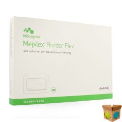 MEPILEX BORDER FLEX VERB 15X20CM 5 595600