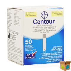 ASCENCIA CONTOUR TESTSTRIPS 50
