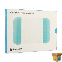 COMFEEL PLUS PLATEN TRANSP 9X14CM 10 33536