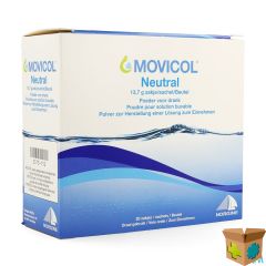 MOVICOL NEUTRAL ZAKJES 20 X 13,7 G