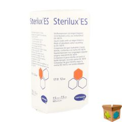 STERILUX ES KP N/ST 12PL 7,5X 7,5CM 100 4188078