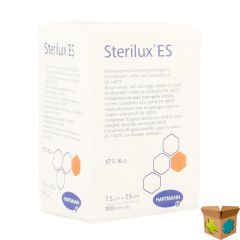 STERILUX ES KP N/ST 8PL 7,5X 7,5CM 100 4188028