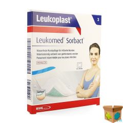 LEUKOMED SORBACT 8CMX10CM 3 LEUKOPLAST