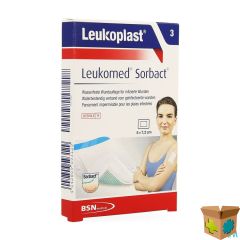 LEUKOMED SORBACT 5CMX7,2CM 3 LEUKOPLAST