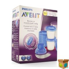PHILIPS AVENT VIA NATURAL MOEDERMELK BEW.BEKER SET