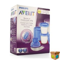 PHILIPS AVENT VIA NATURAL MOEDERMELK BEW.BEKER SET