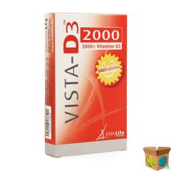 VISTA D3 2000 SMELTTABLETTEN 60