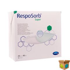 RESPOSORB SUPER VERBAND 20X40CM 10 6850247