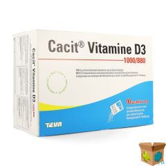 CACIT VIT. D3 1000MG/880IE BRUISGRANUL. ZAKJE 90
