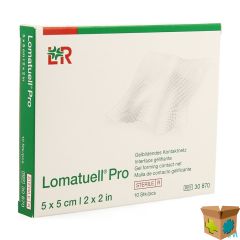 LOMATUELL PRO KOMPRES STER 5X 5CM 10 30870