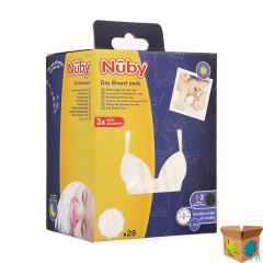 NUBY BORSTKOMPRESSEN DAG WIT 30