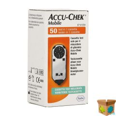 ACCU CHEK MOBILE TEST CASSETTE 50 TESTS 7141254171